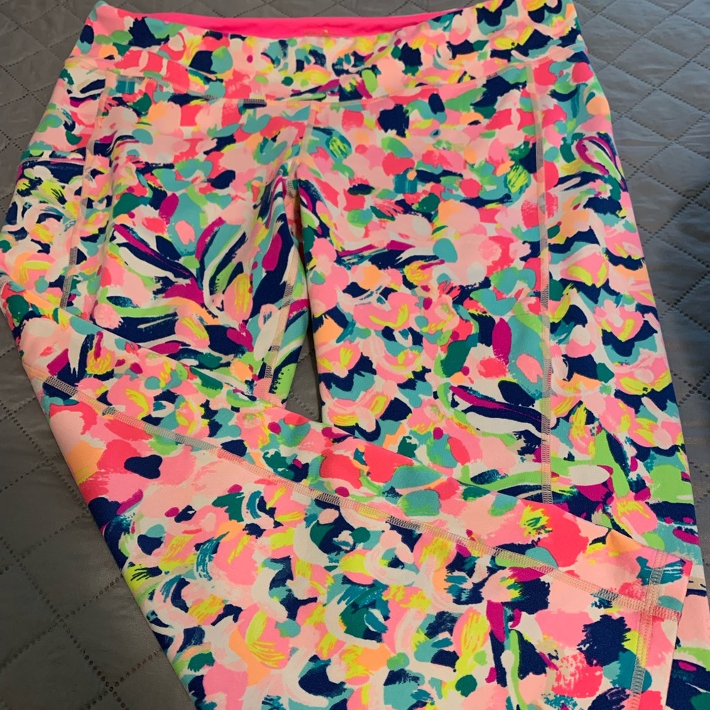 Lilly Pulitzer LuxLetic Pina Colada Club Leggings